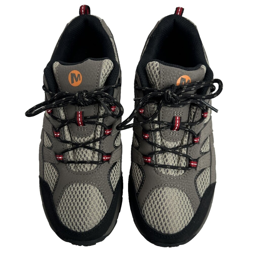 Merrell Moab 2 Low Lace Sneakers Size Boys 4W Gray Black Model MK261205